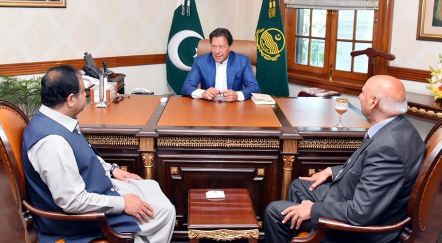 He was talking with Punjab Governor and Chief Minister. Source: PID