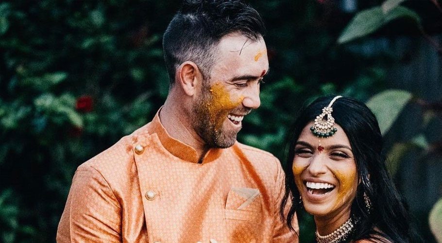 The duo exchanged vows at Immerse Winery in Victoria