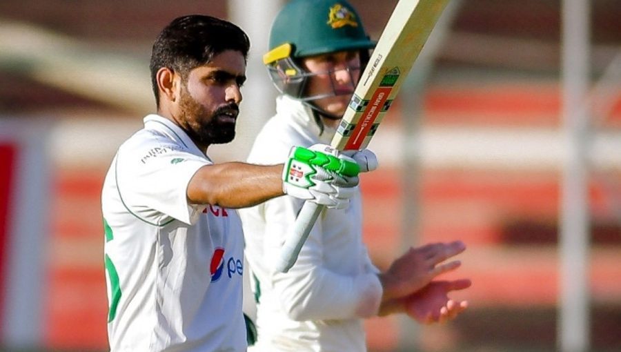 Babar Azam and Mohammad Rizwan paved the way for Pakistan to avoid defeat. Source: PCB.