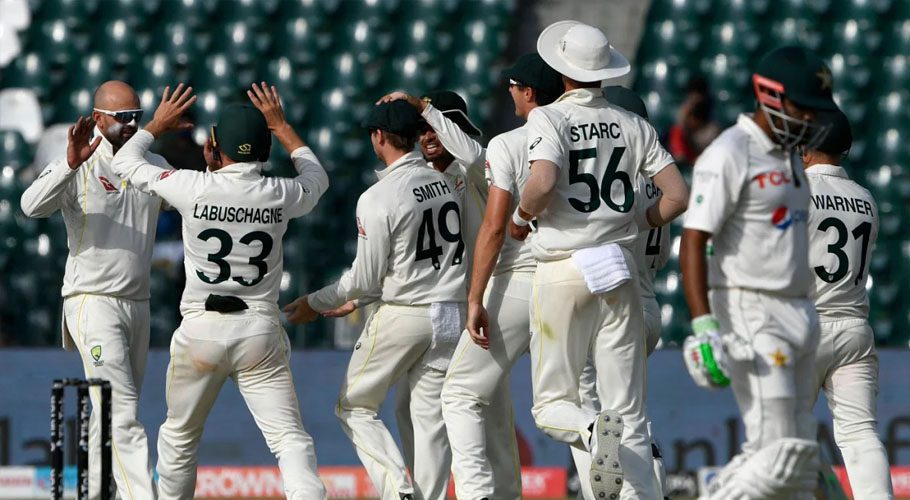Australia won the series 1-nil against Pakistan. Source: Cricinfo.