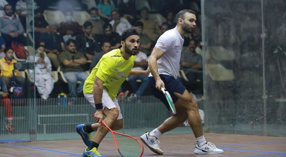 Egypt’s Karim Abdel Gawad moved into the semi-final stage. Source: ASports.