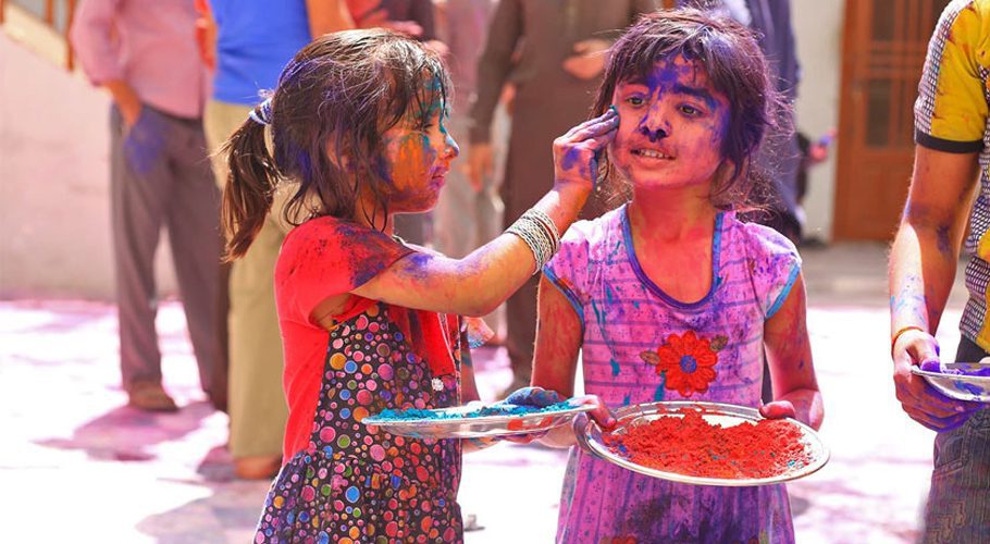 Hindu community is celebrating the festival of Holi. Source: Radio Pakistan.