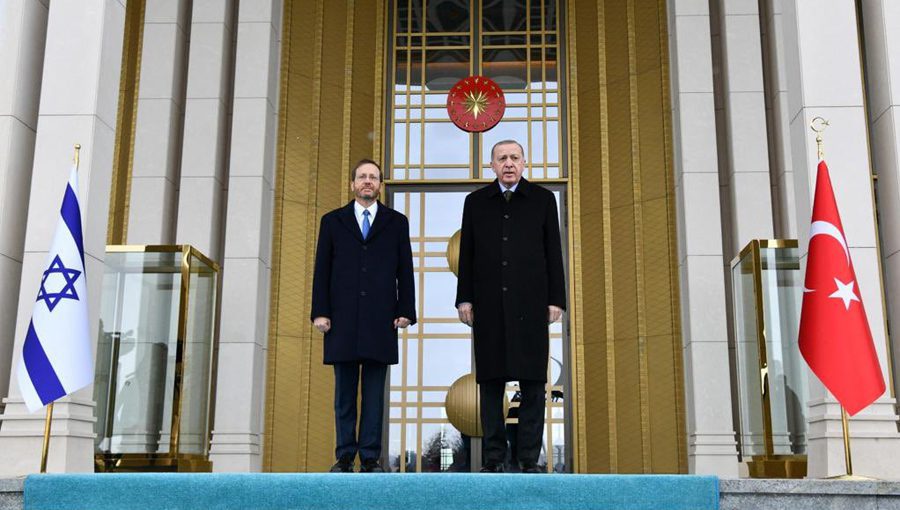 Turkish President Tayyip Erdogan invited Herzog. Source: Twitter.