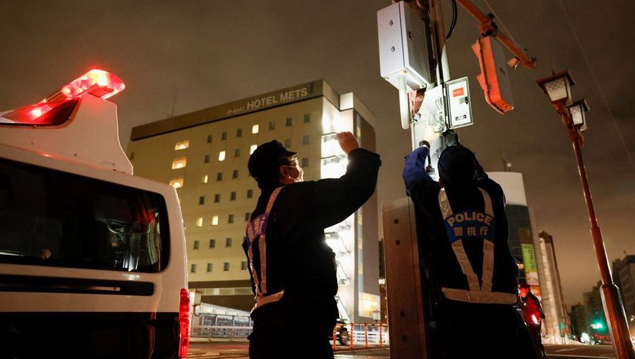Around 2 million households were without power after the quake. Source: Reuters. 