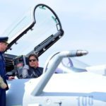 The single-engine J10-C fighter aircraft has been inducted in Pakistan Air Force. Source: APP.