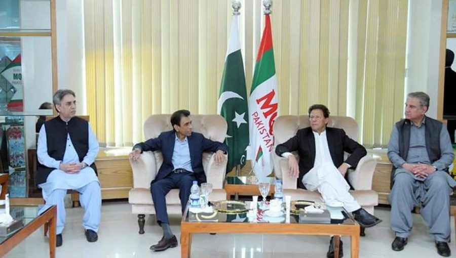 MQM leadership assured full support to the prime minister. Source: PID.