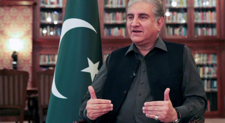 Qureshi term India’s violation of Pakistan’s air space an act of aggression. Source: FILE. 