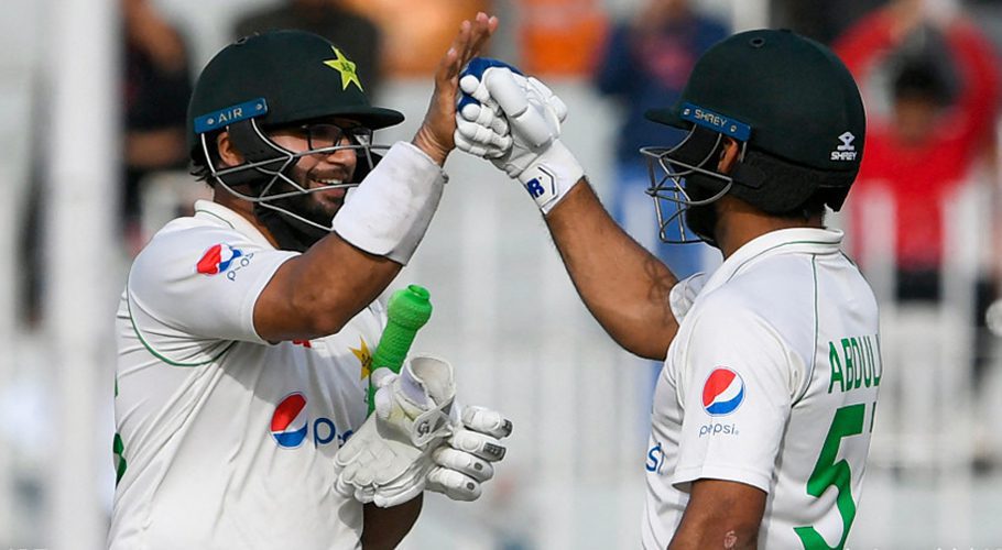 Imam went on to win the man-of-the-match award. Source: AFP.