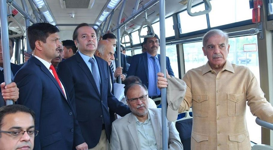 PM Shehbaz visits Islamabad metro station, orders inquiry on delay in project
