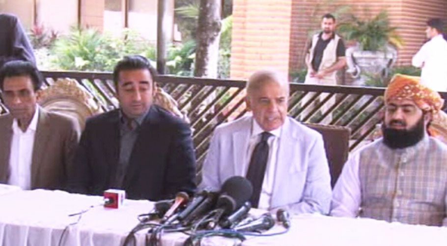 Shehbaz Sharif calls out PM Imran Khan for imposing 'civilian martial law'