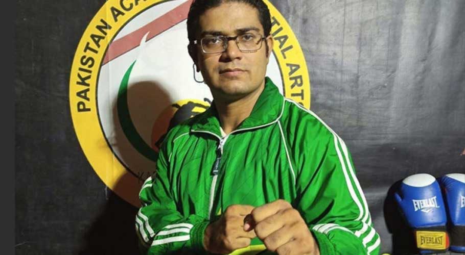 Rashid Naseem has broken the world records of Chinese and Indian kung fu masters and increased his records. (Photo: E-Tribune)