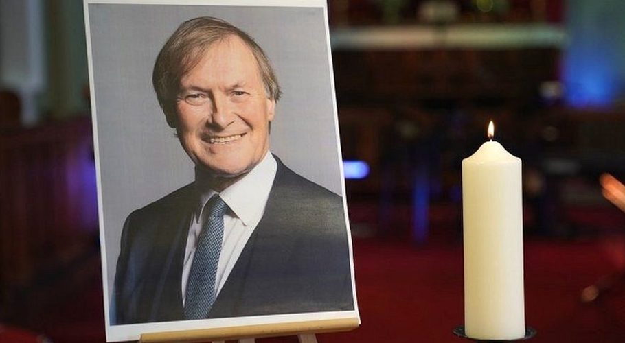 Ali stabbed David Amess more than 20 times with a foot-long carving knife. Source: Bloomberg