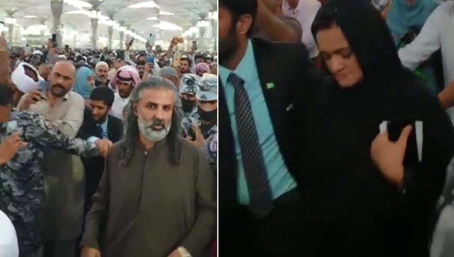 A video of the incident has gone viral on social media. Source: Twitter.