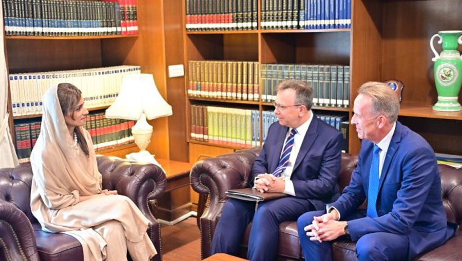 Hina Khar said Pakistan remained committed to providing humanitarian relief. Source: PID.