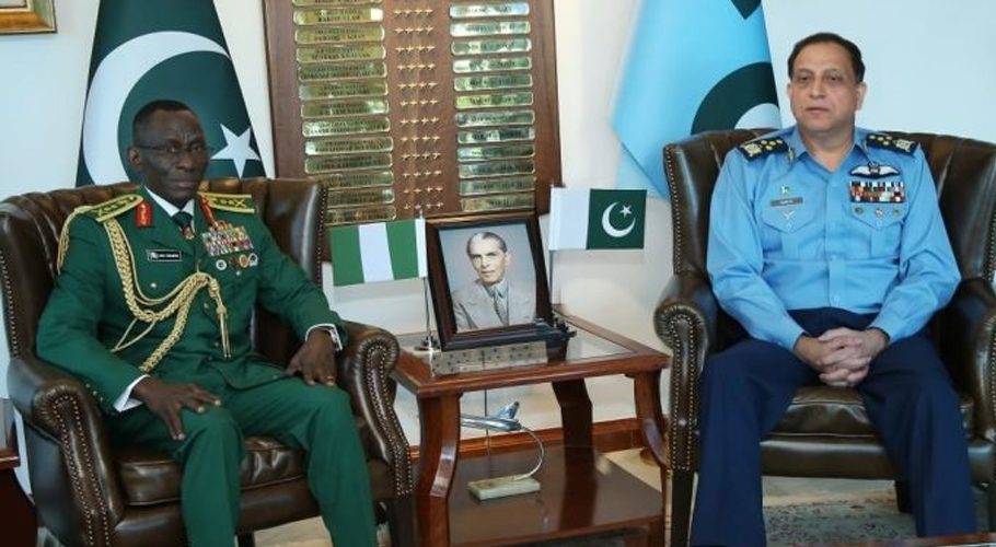 The visiting dignitary appreciated sound professionalism of PAF personnel: Source: APP.