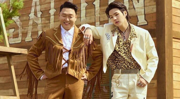 PSY returned with his ninth album. Source: Twitter.