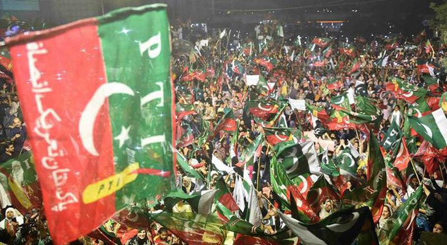 PTI will hold a public rally in Karachi. Source: FILE.