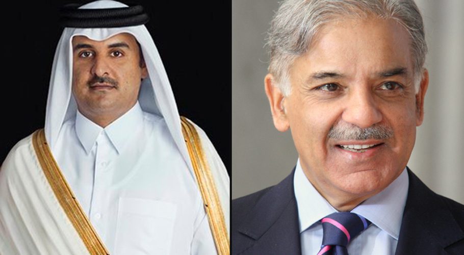 Prime Minister Shehbaz Sharif received a telephone call from the Emir of Qatar. Source: Online.