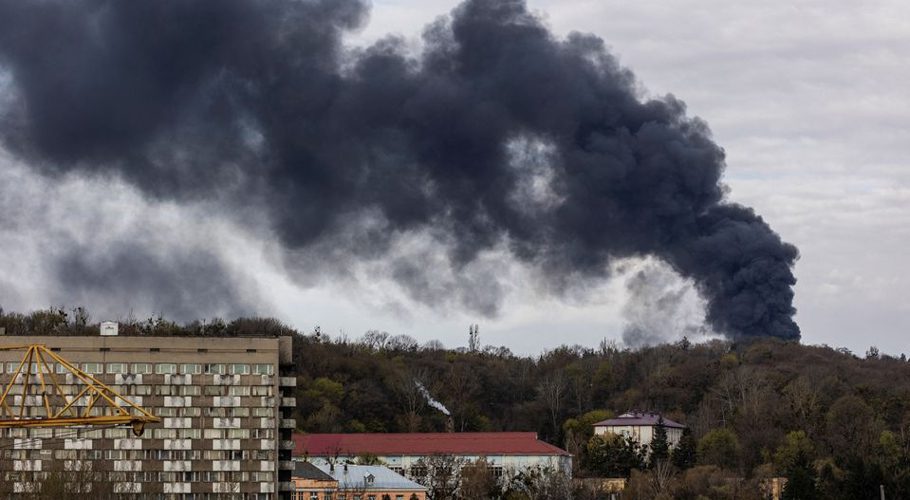 The Russian defence ministry said it destroyed 16 Ukrainian military facilities. Source: Reuters. 