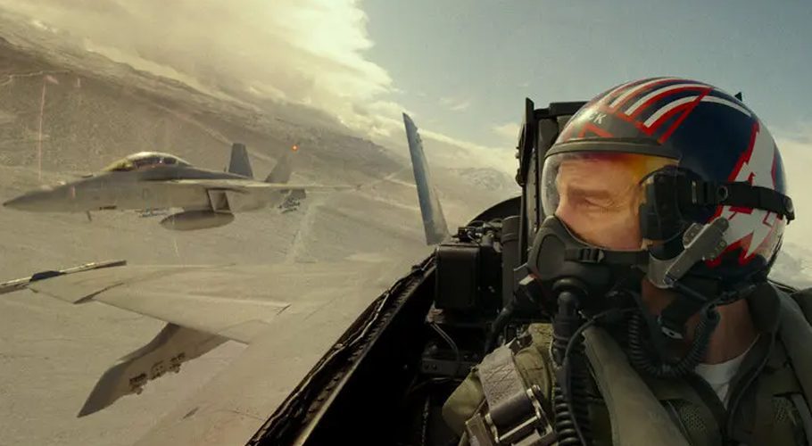 Tom Cruise and fellow pilots in the new “Top Gun: Maverick.”Credit...Paramount Pictures