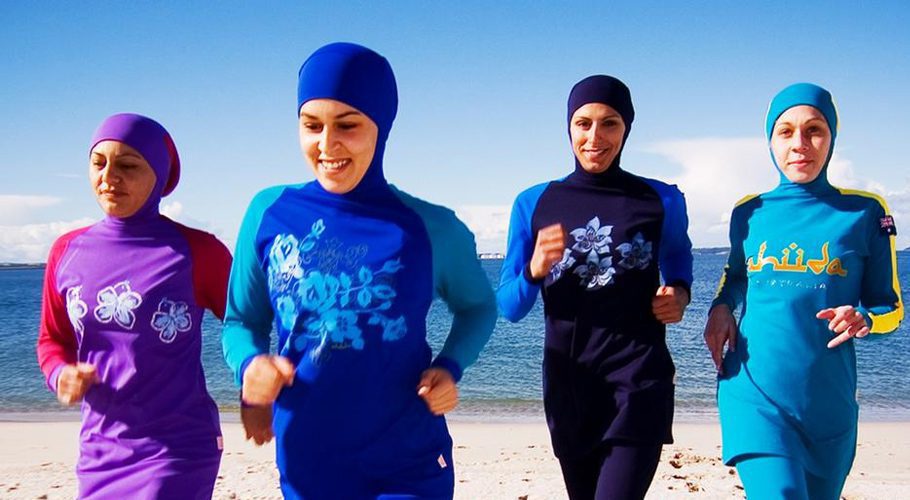 The swimsuit is used by some Muslim women to cover their bodies. Source: DW.
