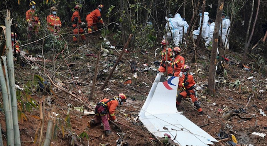 The crash was China's deadliest air disaster in decades. Source: Yahoo News.