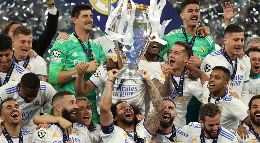 Real Madrid beat Liverpool to claim Champions League title. Source: Reuters.