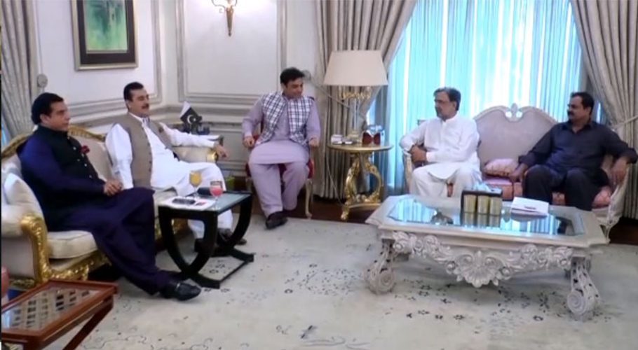 Speaker National Assembly Raja Pervaiz Ashraf led the PPP delegation. Source: Radio Pakistan.