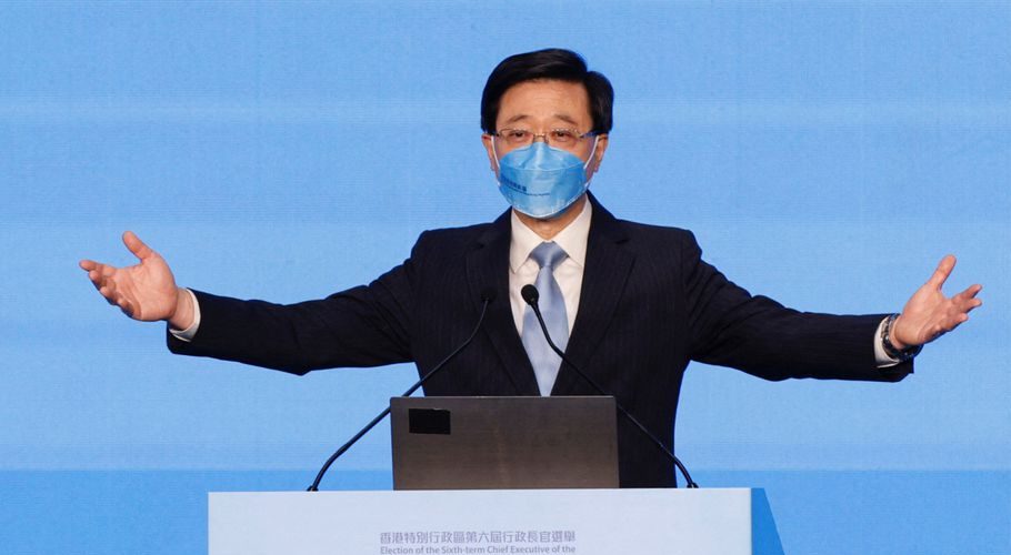 John Lee was the only candidate in the race. Source: Reuters. 