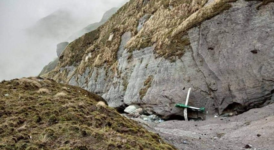 The aircraft went down during cloudy weather. Source: Reuters.