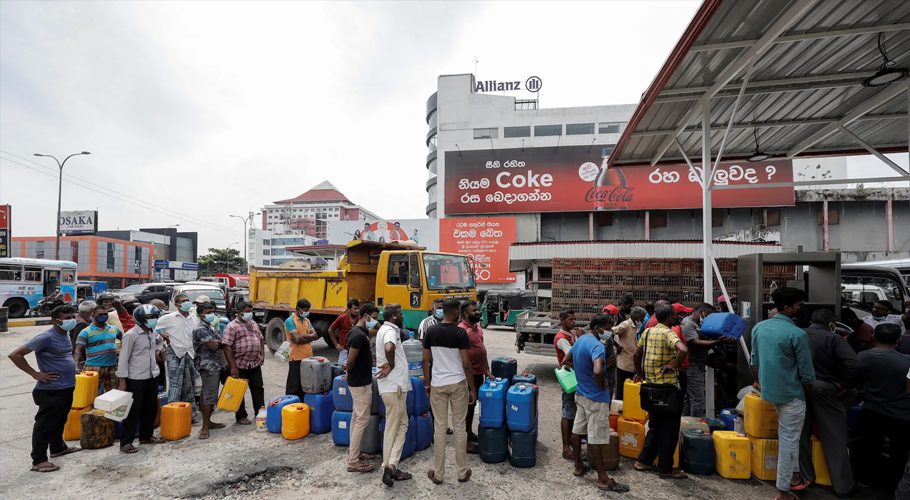 Sri Lanka is suffering its worst economic meltdown. Source: Rappler.