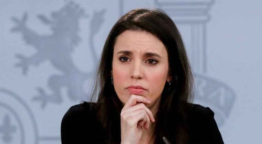 Equality Minister Irene Montero announced the decision: Source: Olive Press.