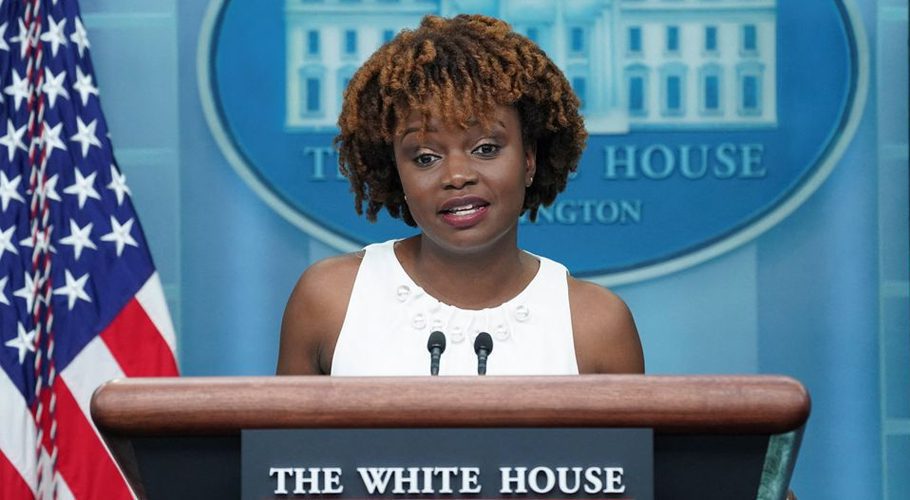 Jean-Pierre has served as deputy press secretary since the beginning of Biden's term. Source: Reuters.