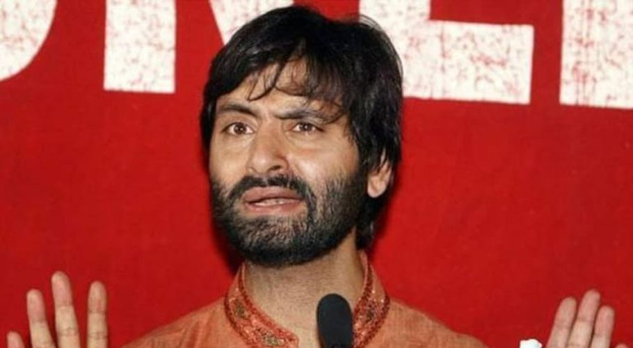 An Indian court convicted top Kashmiri leader Yasin Malik. Source: NDTV.