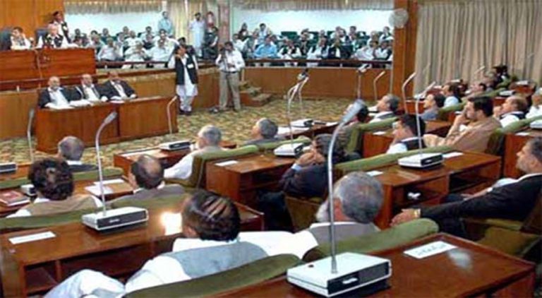 Azad Kashmir budget for the financial year 23-2022 will be presented today (Photo Dunya News)