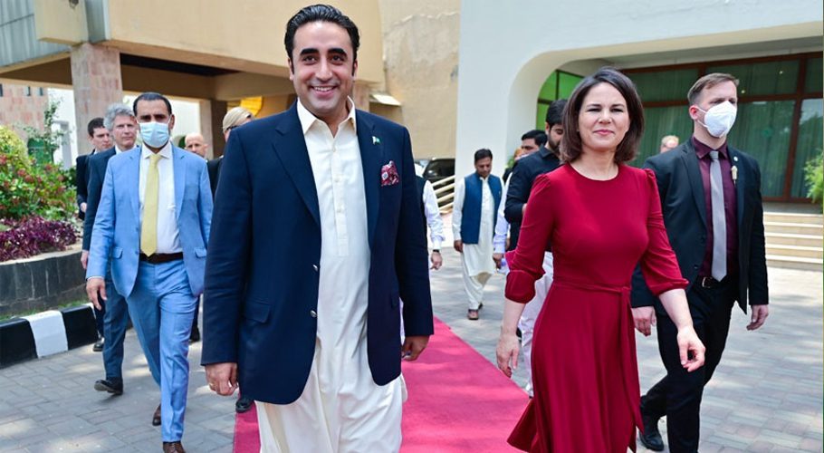 German Foreign Minister arrives in Islamabad. Source: Radio Pakistan.