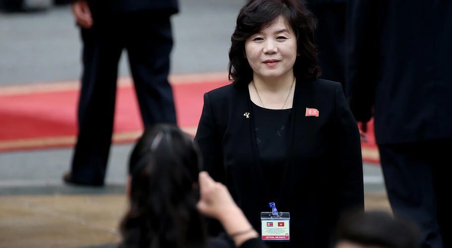 Choe served as a close aide to Kim during nuclear talks. Source: AFP.