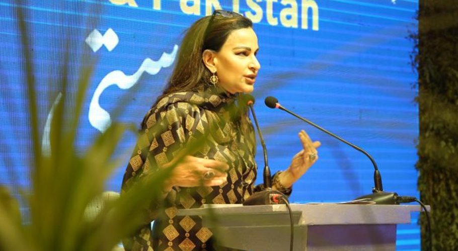 She was addressing an event hosted by Sweden's Embassy. Source: APP.