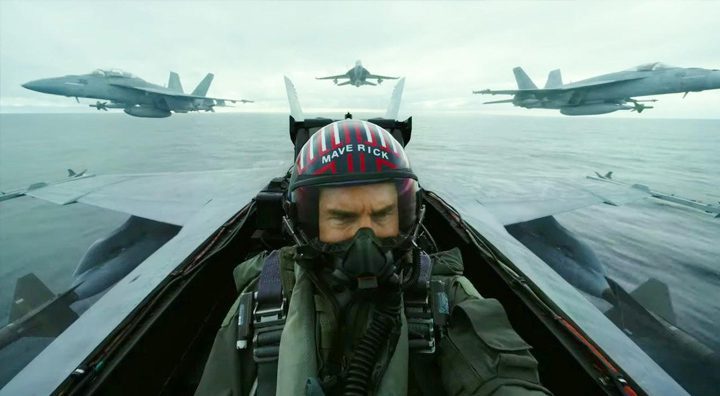 'Top Gun: Maverick' is this year's biggest box office hit. Source: IMDb.