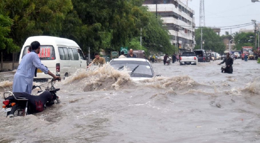 Record-Breaking heavy rainfall creates flood situation of Sindh