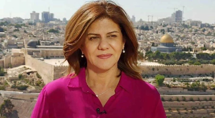 Abu Akleh, a Palestinian-American journalist known for her coverage of the Arab-Israeli conflict, was shot dead in Jenin in the north of the occupied West Bank while she worked, wearing a bulletproof vest marked “press.” (File Photo)