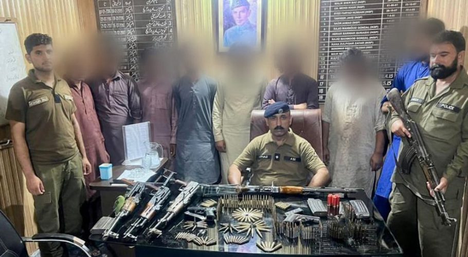 Rawalpindi police search operation, eight suspects got arrested