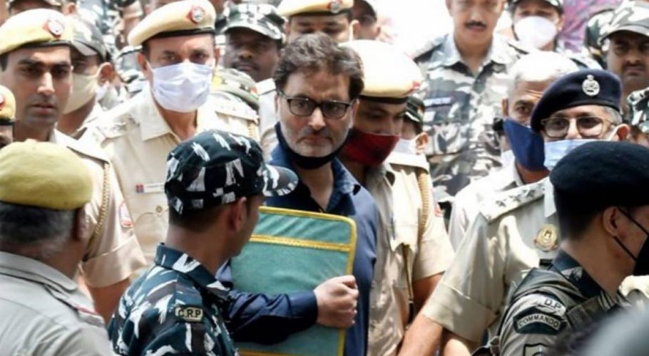 Yasin Malik's health worsened in Indian prison, he was transferred to Tihar Jail Hospital (File Photo).