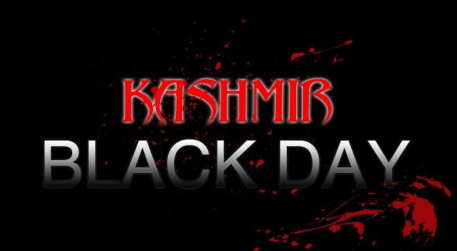 Kashmiris observing black day today against illegal Indian occupation