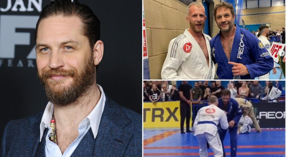 Tom Hardy wins gold… twice! (Picture: Jason LaVeris/FilmMagic/@danny.appleton.gb/@geoffpavey)