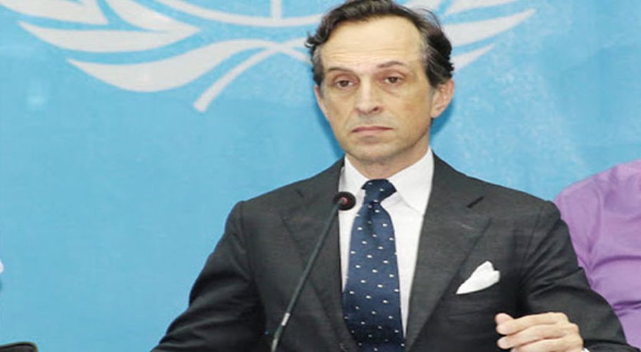 UN Resident and Humanitarian Coordinator Julien Harneis. (Radio Pakistan)