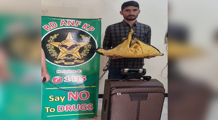ANF operation in Peshawar, 6 kg heroin recovered from passenger's bag