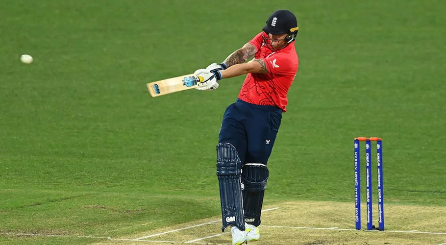 Stokes opened the bowling and made 36 from 18 balls in England's run-chase CREDIT: Getty
