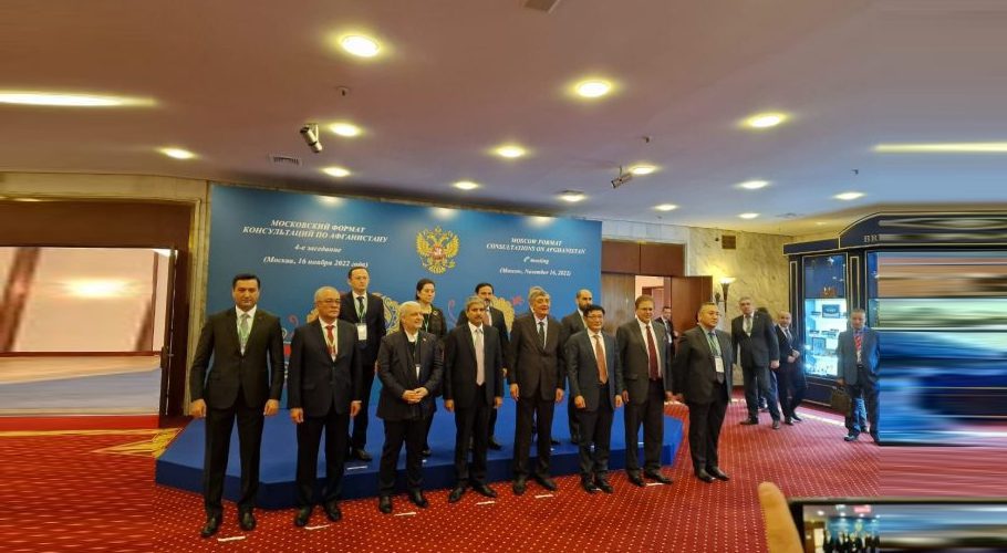The fourth meeting of the Moscow format of consultations on Afghanistan was held in Russia, with the participation of representatives from Russia, Kazakhstan, Tajikistan, Iran, Pakistan, China, Turkmenistan, India, Kyrgyzstan and Uzbekistan. (APP)