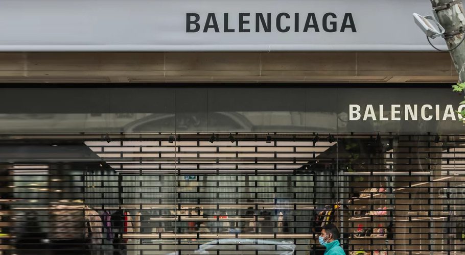 A Balenciaga retail store is seen closed to customers due to pandemic lockdowns in Melbourne, Australia in 2021. The brand has come under fire in recent weeks due to back-to-back ad scandals.
Asanka Ratnayake/Getty Images